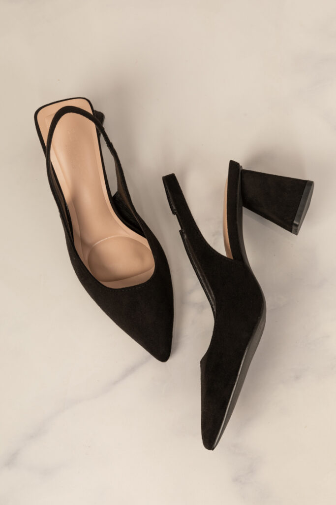Bellucci shoes Slingbacks noirs